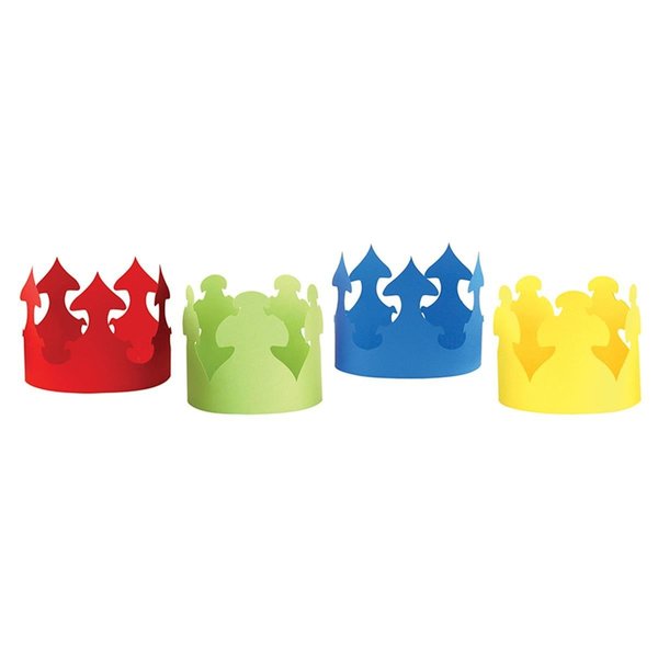 Hygloss Products Hygloss Products HYG65249-3 Bright Crowns - Pack of 3 HYG65249-3